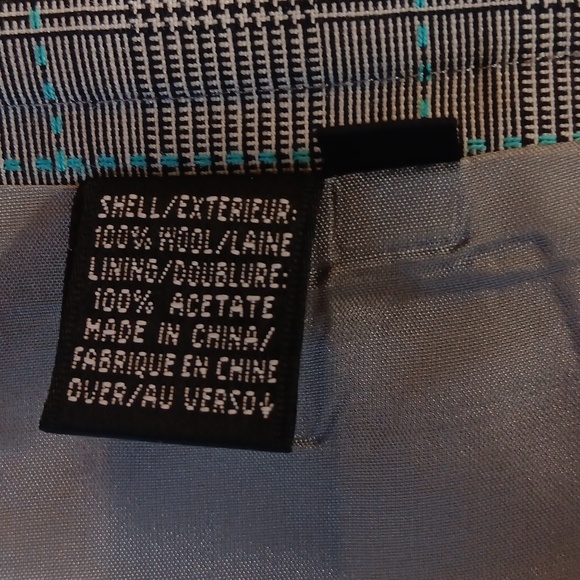 Dana Buchman Plaid Straight Skirt - Picture 7 of 9